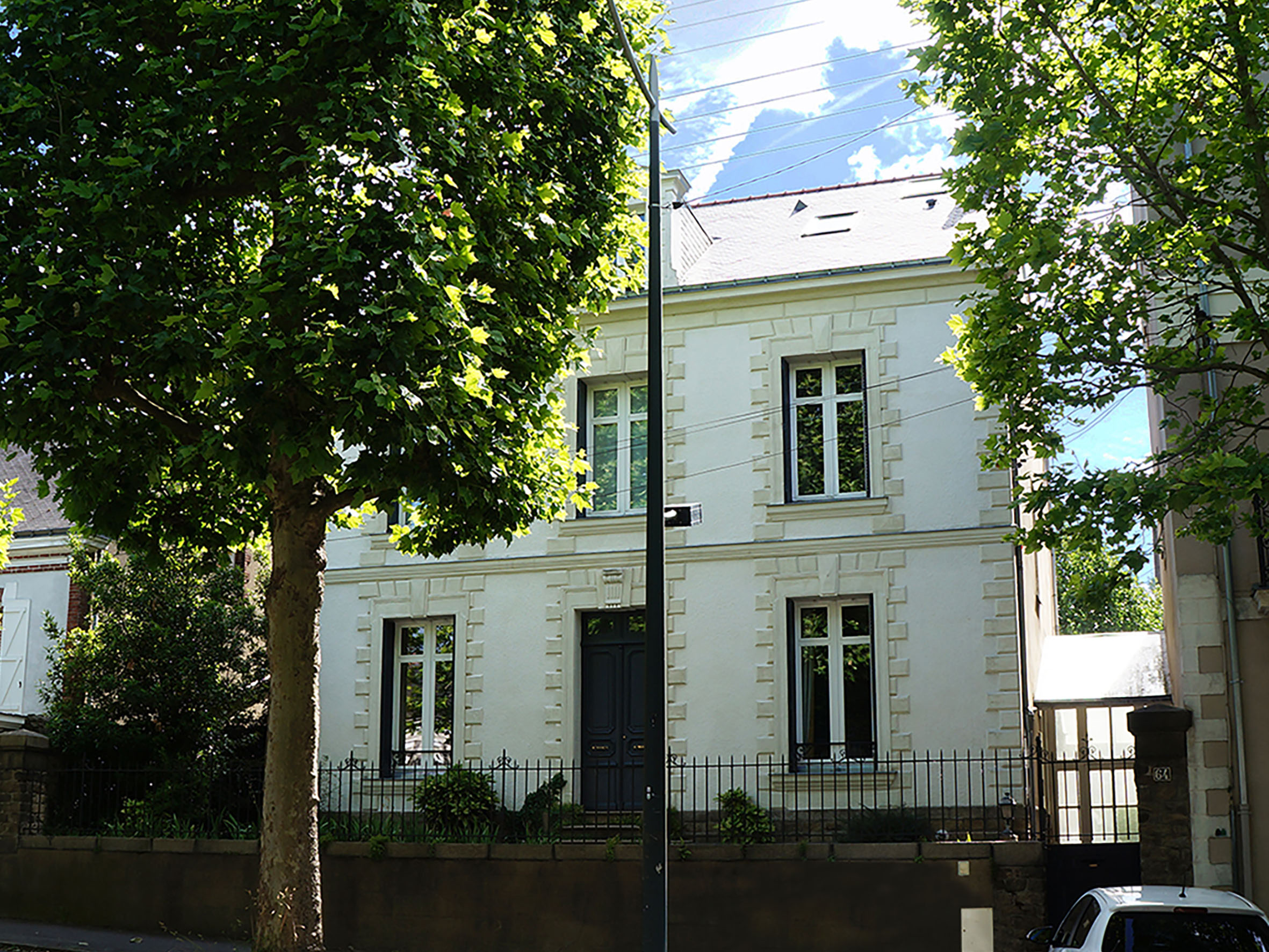 Réhabilitation d'une maison de ville à Nantes