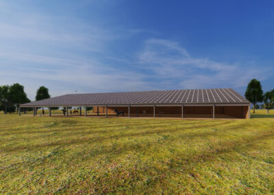 Construction d'hangars agricoles avec centrales photovoltaïques