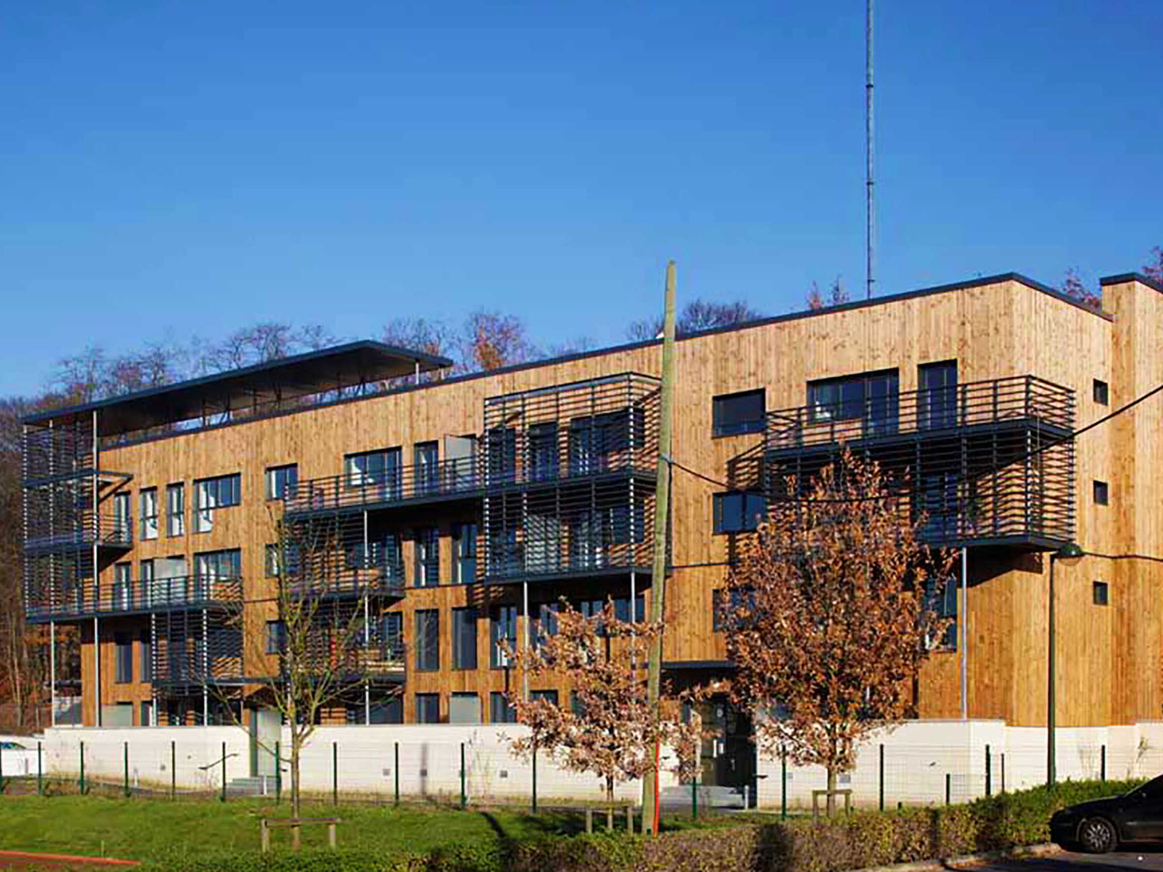 Réhabilitation lourde d'un immeuble d'habitation à la Celle-Saint-Cloud